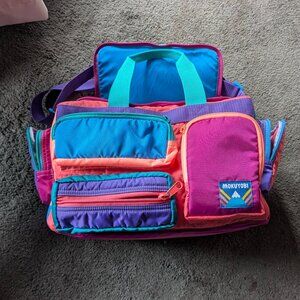 mokuyobi camp bag - blue melon - discontinued color - Like-new